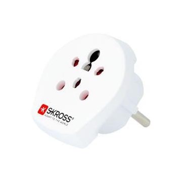 Reseadapter för Indien, Israel och Danmark