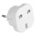 Reseadapter UK/EU 230V vit