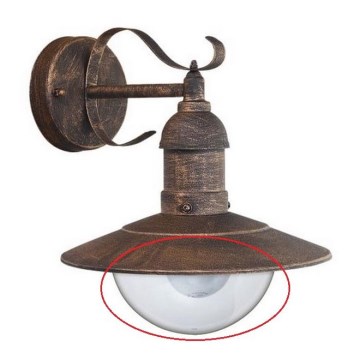 Reservdel lampskärm Rabalux - OSLO E27