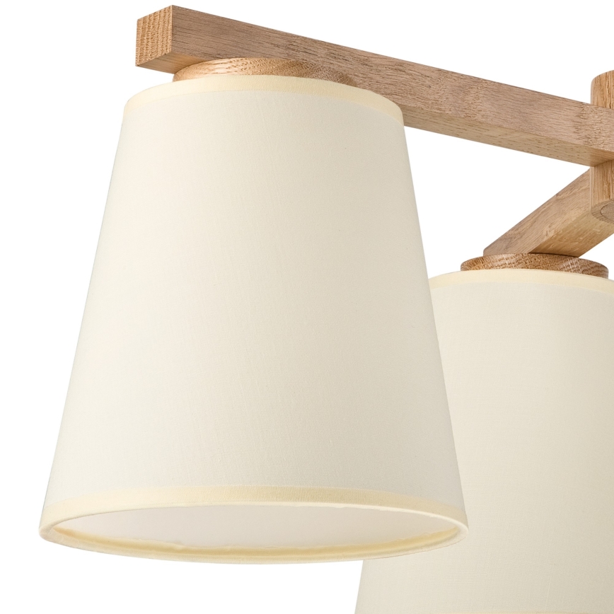 Reservdelsskärm till taklampa och vägglampa ELLIE E27 Ø 15 cm krämfärgad