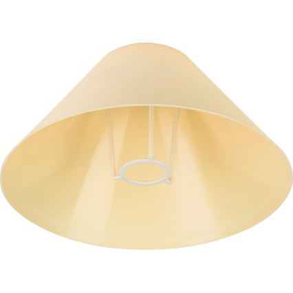 Reservdel lampskärm för bordslampa E14 21x11 cm gul