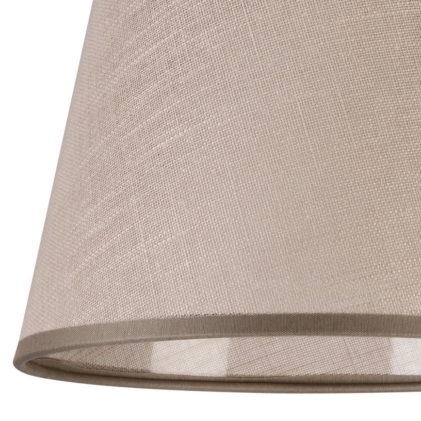 Reservdelsskärm till taklampa LORENZO E27 Ø 16 cm beige