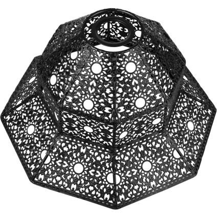 Reservdelsskärm till SAMIRA E27 taklampa, Ø 33 cm, svart