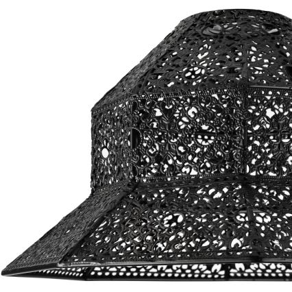 Reservdelsskärm till SAMIRA E27 taklampa, Ø 33 cm, svart