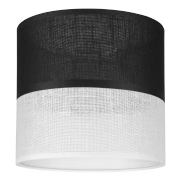 Reservdelsskärm för taklampa, vägglampa och bordslampa ANDREA E27, diameter 16 cm, svart/vit