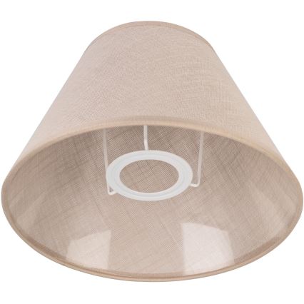 Reservdelsskärm till bordslampa JUTA E27 Ø 19 cm beige