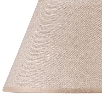 Reservdelsskärm till bordslampa JUTA E27 Ø 19 cm beige