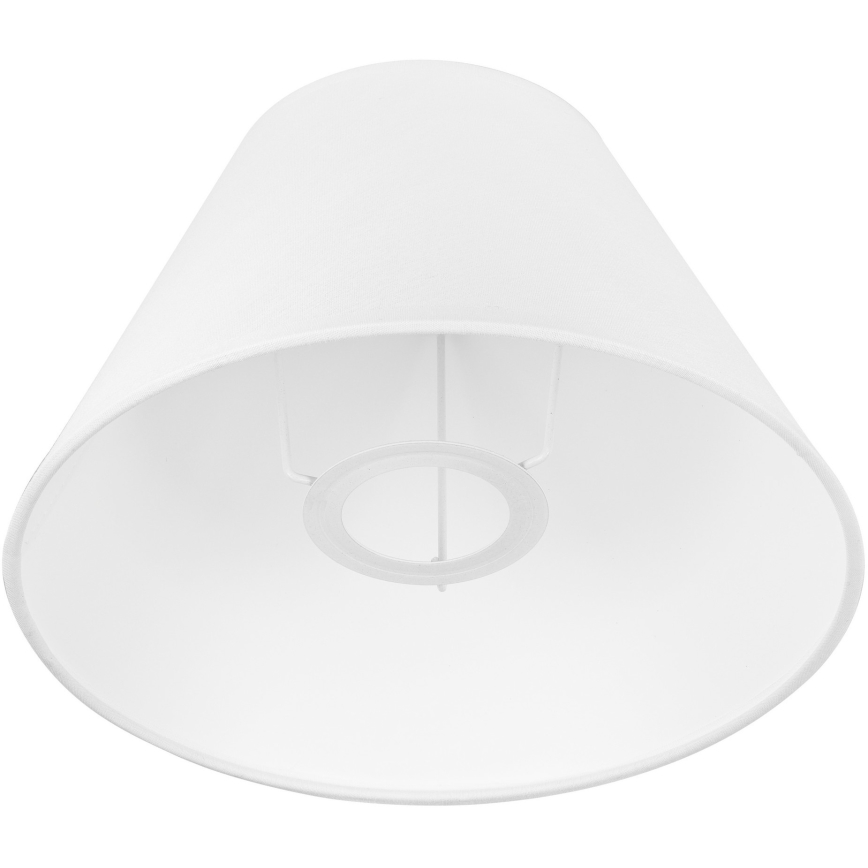 Reservdelsskärm till bordslampa JUTA E27 Ø 19 cm vit