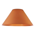 Reservdelsskärm till bordslampa E14 21x11 cm orange