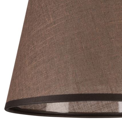 Reservdelsskärm till vägglampan LORENZO E27 Ø 16 cm brun