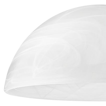 Reservglas till E27-lampa 130x300 mm vit