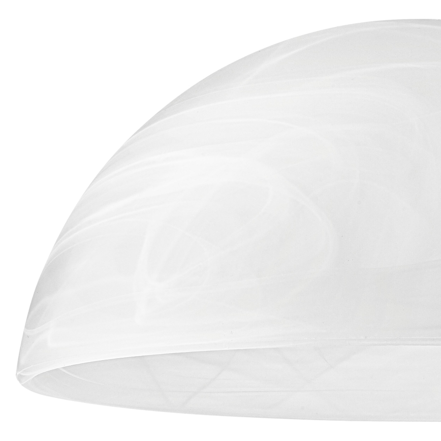 Reservglas till E27-lampa 130x300 mm vit