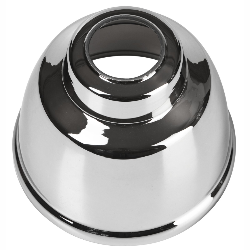 Reservglas till taklampa MARIO E27 Ø 16 cm blank krom