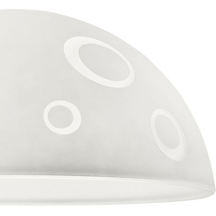 Reservglas till SFERA E27 taklampa 140x300 mm vit