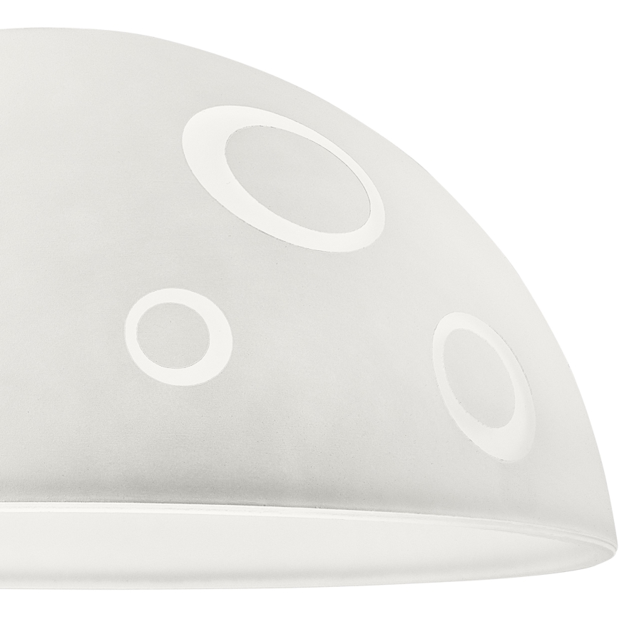 Reservglas till SFERA E27 taklampa 140x300 mm vit