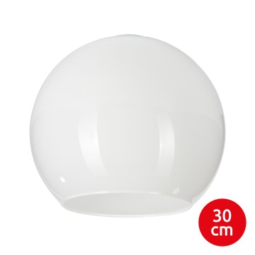 Reservglas till ljuskrona KULA E27, Ø 30 cm, vit