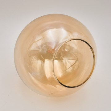 Reservglas till tak- och vägglampa GEORGIA G9 Ø 12 cm, rökfärgad beige