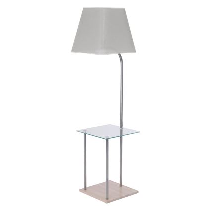 Reservlampskärm till golvlampa EMMA E27 34,5x39,5 cm grå