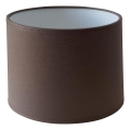 Reservlampskärm, universell, WALEC (cylindrisk), för E27, Ø 16 cm, brun