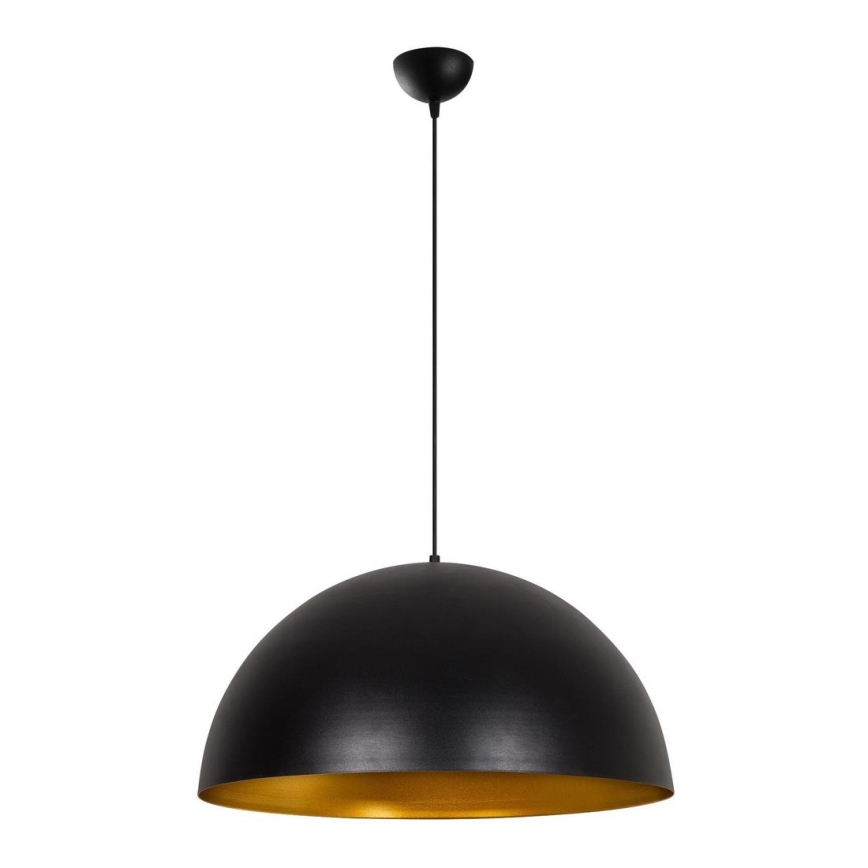 Reservskärm till SIVANI kabelpendel, Ø 60 cm, svart/koppar