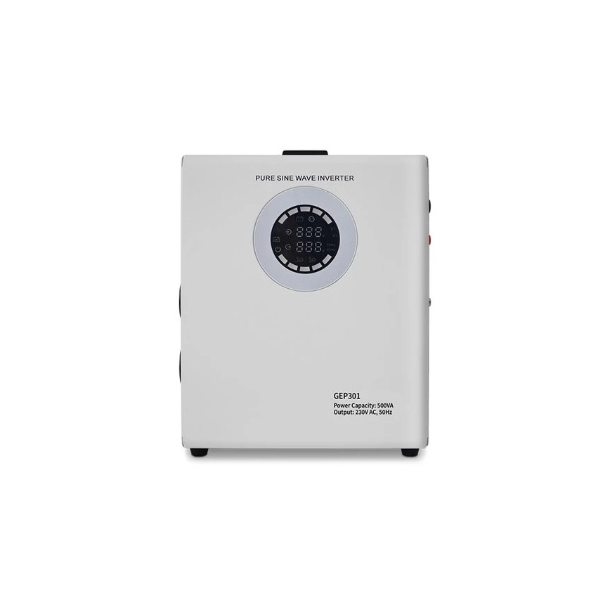 Reservströmförsörjning för vägg 300W/500VA ren sinusvåg