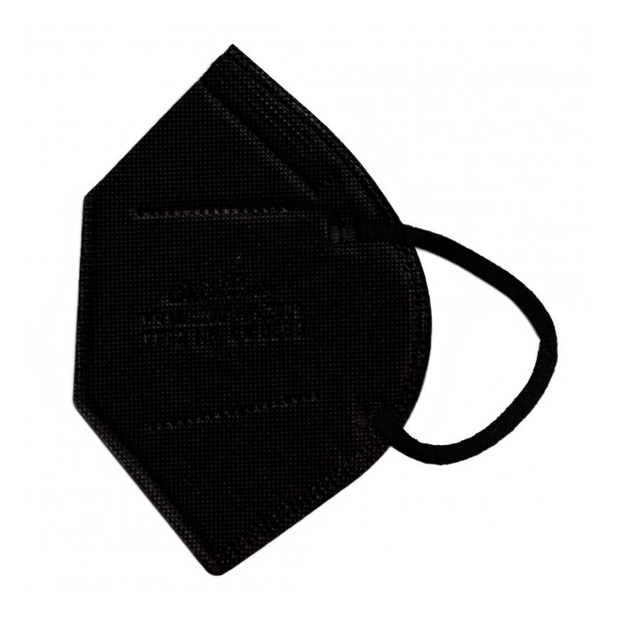 Respirator FFP2 NR CE 0598 Svart 1st