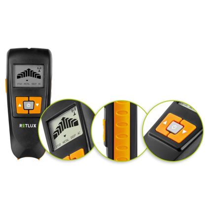 Digital underjordisk detektor 4-i-1 9V 1x6LR61