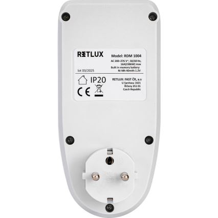 Energimätare för elförbrukning 3680W/230V