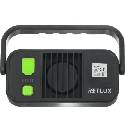 LED-arbetslampa med powerbankfunktion LED/4400 mAh IP44 gul/svart