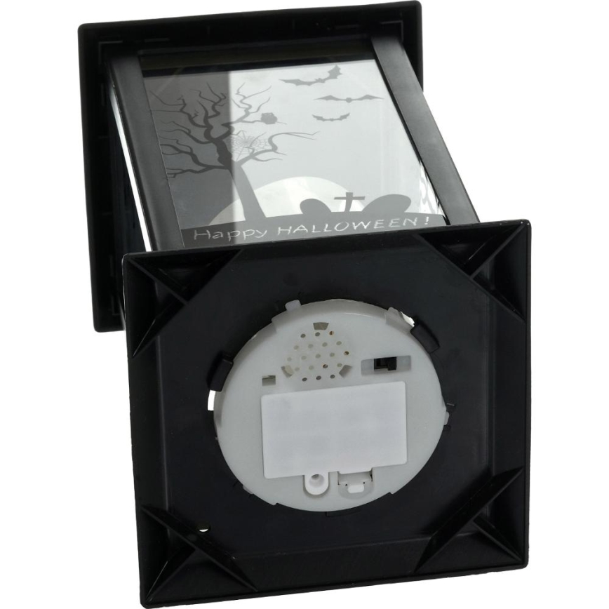 LED Dekoration HALLOWEEN LED/3xAAA/varm vit lykta