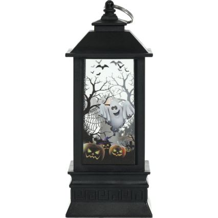 LED Dekoration HALLOWEEN LED/3xAAA/varm vit lykta med pumpor