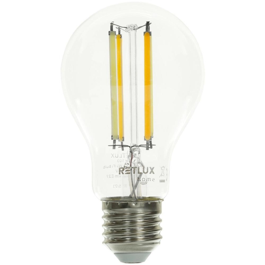 LED Dimbar Glödlampa FILAMENT A60 E27/7W/230V 2700-6500K Wi-Fi Tuya