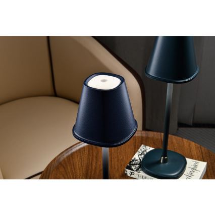 LED Dimbart uppladdningsbart skrivbordslampa LED/3W/1800 mAh mörkblå