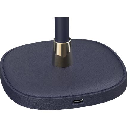 LED Dimbart uppladdningsbart skrivbordslampa LED/3W/1800 mAh mörkblå