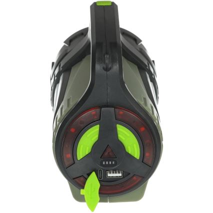 Dimbar LED-utomhuslampa, uppladdningsbar med powerbankfunktion LED/21W/4400 mAh IP44