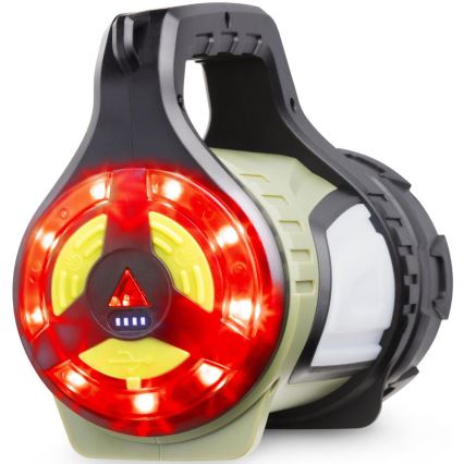 Dimbar LED-utomhuslampa, uppladdningsbar med powerbankfunktion LED/21W/4400 mAh IP44