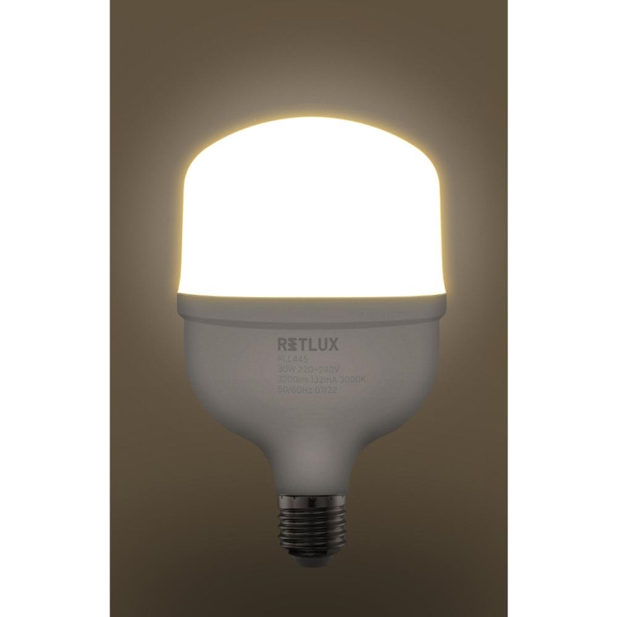 LED glödlampa T100 E27/30W/230V 3000K