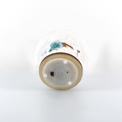 LED juldekoration  1xLED/3xLR44 varm vit 