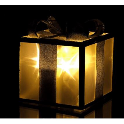 LED juldekoration LED/2xAA 15 cm present