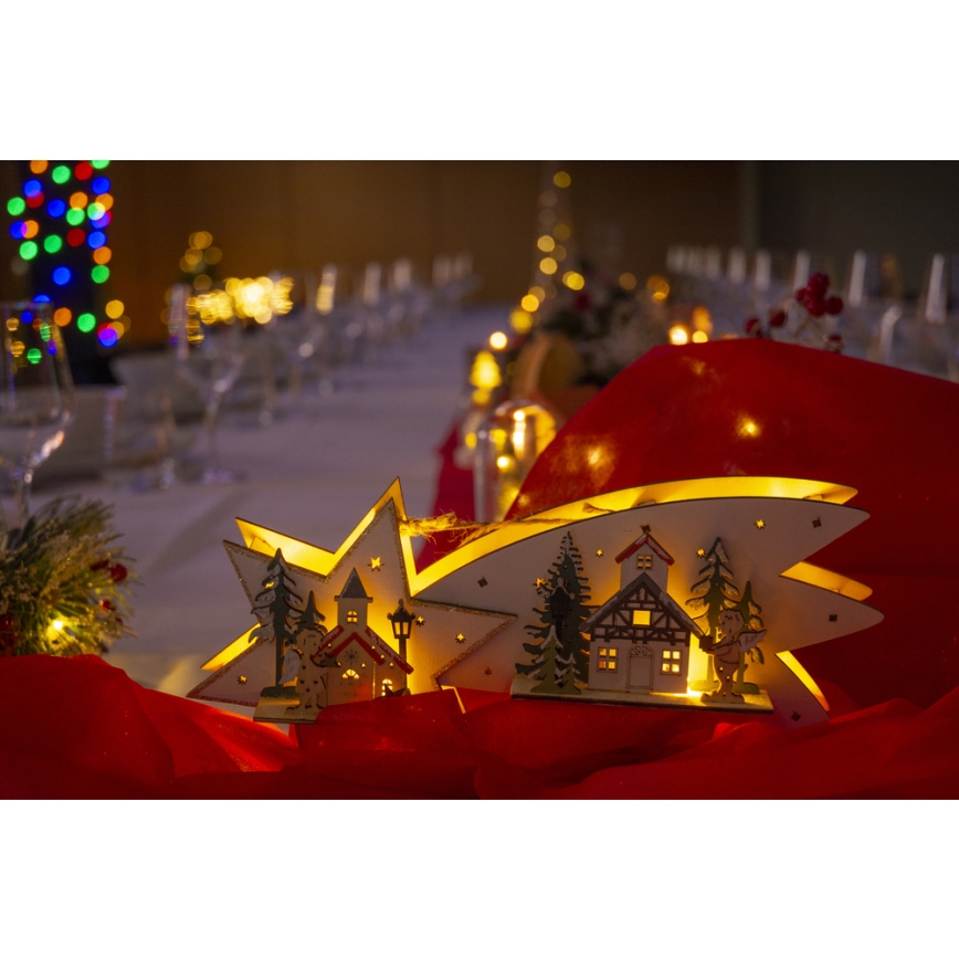 LED Juldekoration LED/2xAA komet