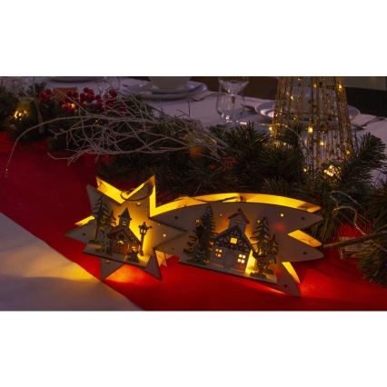 LED Juldekoration LED/2xAA komet