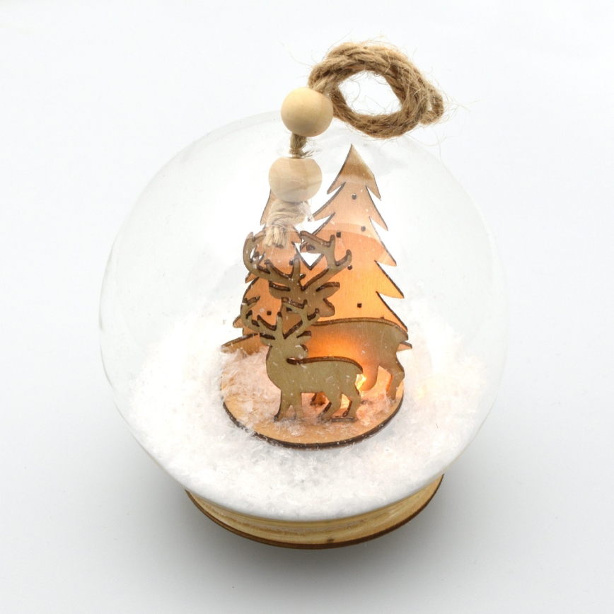 LED juldekoration LED/3xLR44 varm vit