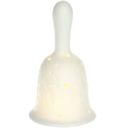 LED juldekoration LED/3xLR44/varm vit klocka