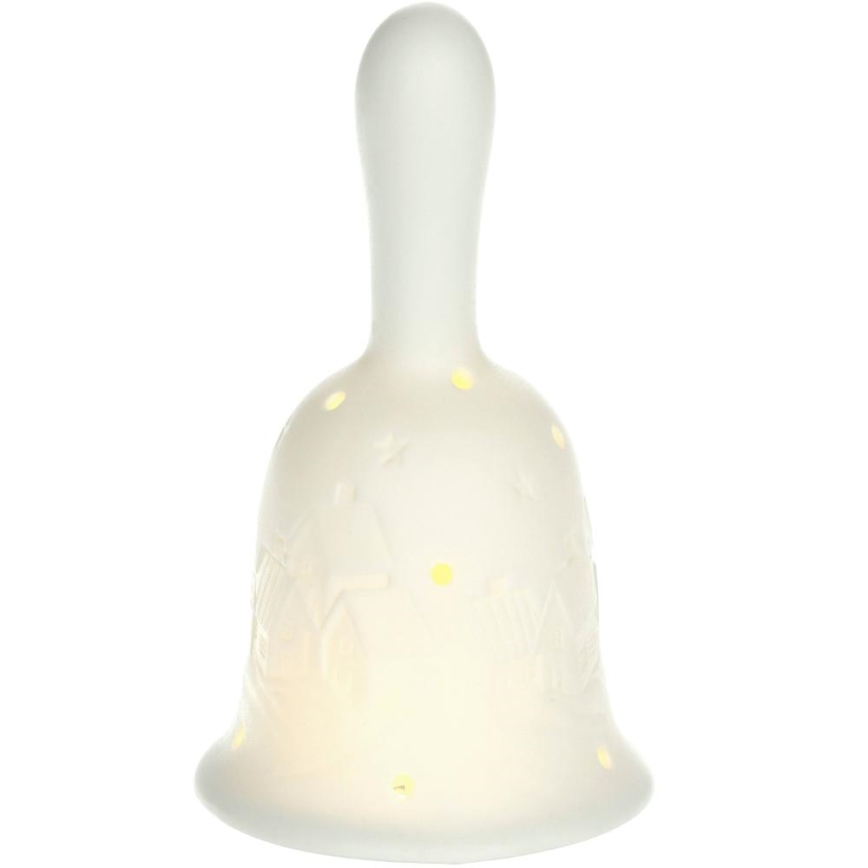 LED juldekoration LED/3xLR44/varm vit klocka