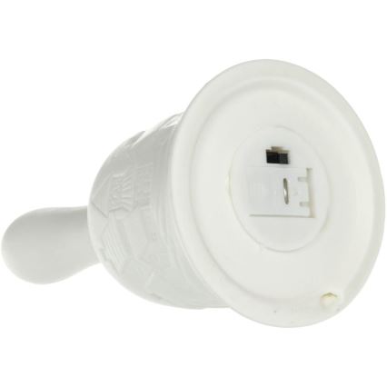 LED juldekoration LED/3xLR44/varm vit klocka