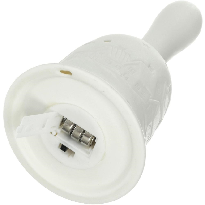 LED juldekoration LED/3xLR44/varm vit klocka