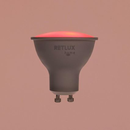 LED RGBW Dimbar lampa MR16 GU10/4,5W/230V 2700-6500K Wi-Fi Tuya