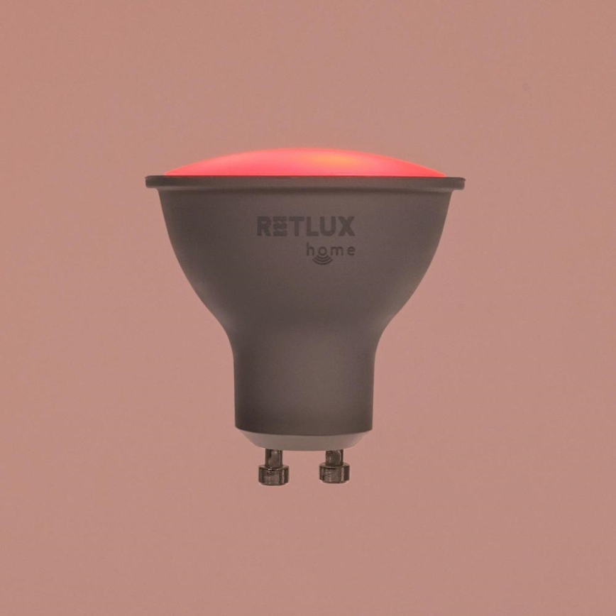 LED RGBW Dimbar lampa MR16 GU10/4,5W/230V 2700-6500K Wi-Fi Tuya