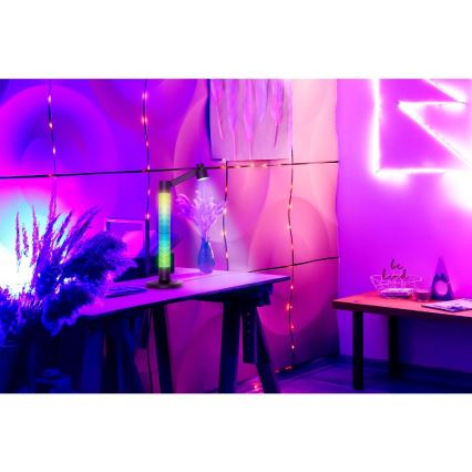 LED RGBW Ljusreglerad bordslampa LED/10W/5V 2700-6000K Wi-Fi Tuya + fjärrkontroll