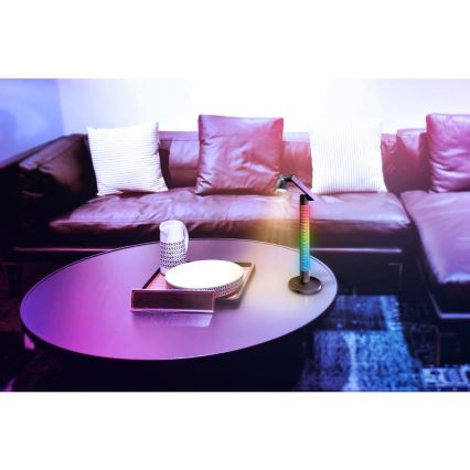 LED RGBW Ljusreglerad bordslampa LED/10W/5V 2700-6000K Wi-Fi Tuya + fjärrkontroll